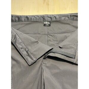38 Eddie Bauer Men's Gray Cargo Shorts Flat Front with Zipper Pocket